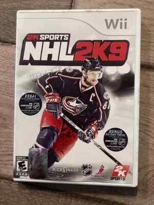 NHL 2K9 (Nintendo Wii, 2008) NO MANUAL