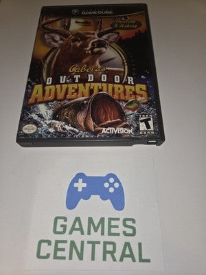 Cabela's Outdoor Adventures (Nintendo Gamecube, 2005) CIB COMPLETE