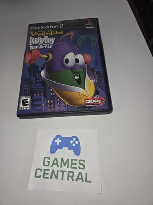 Veggie Tales: LarryBoy and the Bad Apple (Playstation 2, 2006) CIB COMPLETE
