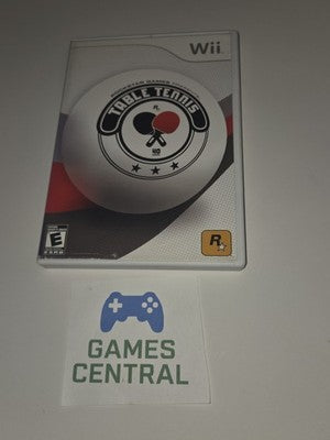 Table Tennis (Nintendo Wii, 2007) CIB COMPLETE