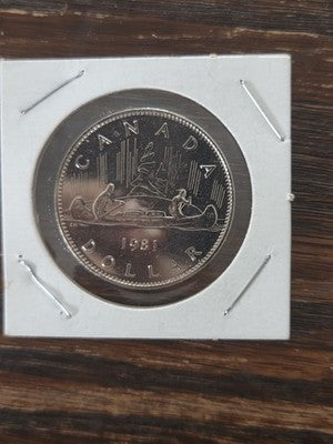 Canada 1981 Proof-Like Voyageur Nickel Dollar