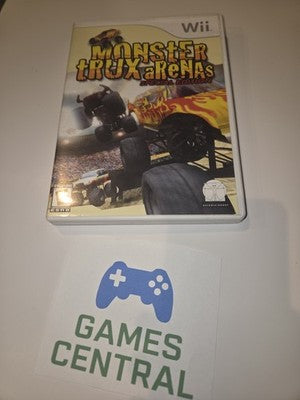 Monster Trux Arenas (Nintendo Wii, 2007) NO MANUAL