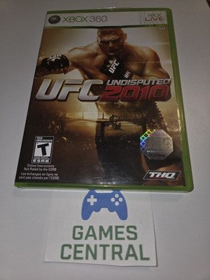 UFC Undisputed 2010 (Microsoft Xbox 360, 2010) CIB COMPLETE
