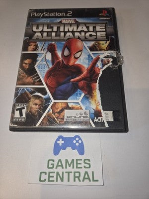 Marvel Ultimate Alliance (Sony Playstation 2, 2006) CIB COMPLETE