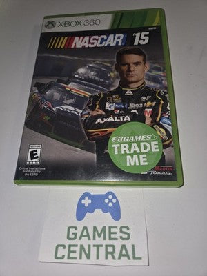 Nascar '15 (Microsoft Xbox 360, 2015) ARTWORK ONLY