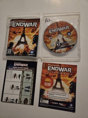 Tom Clancy's Endwar (Playstation 3 PS3, 2008) CIB COMPLETE
