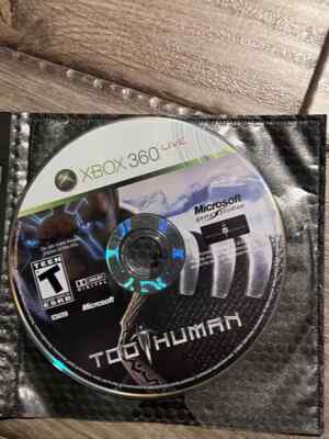 Too Human (Xbox 360, 2008) DISC ONLY