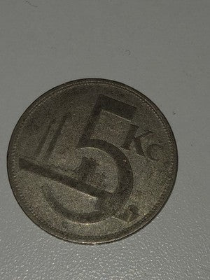 Czechoslovakia 5 Korun 1929