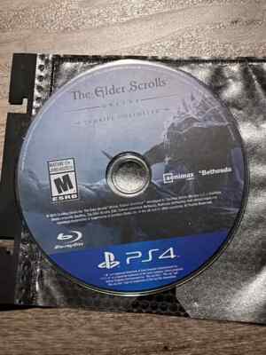 Elder Scrolls Online: Tamriel Unlimited (Sony Playstation 4, 2015) DISC ONLY