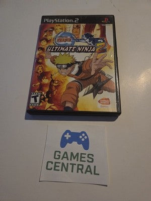 Naruto Ultimate Ninja 2 (Sony Playstation 2 PS2, 2007) CIB COMPLETE