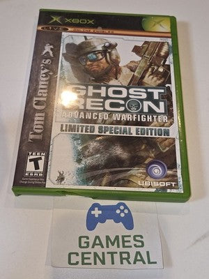 Ghost Recon: Advanced Warfighter - Limited Edition (Xbox, 2006) NO GAME