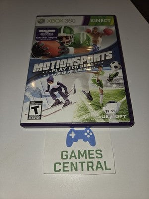 Motionsports (Microsoft Xbox 360, 2010) CIB COMPLETE