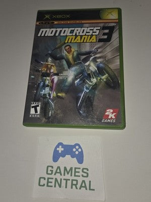 Motocross Mania 3 (Microsoft Xbox, 2005) CIB COMPLETE