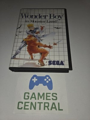 Wonder Boy in Monster Land (Sega Master System, 1988) CIB COMPLETE