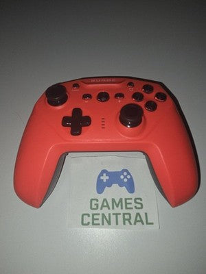Surge Wireless Pro Controller for Nintendo Switch Neon Red 0823GC-02