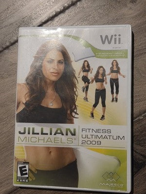 Jillian Michaels Fitness Ultimatum 2009 (Nintendo Wii, 2008) CIB COMPLETE