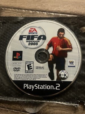 FIFA Soccer 2005 (Sony PlayStation 2, 2004) DISC ONLY