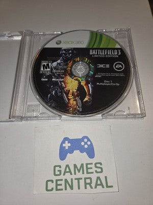 Battlefield 3: Limited Edition (Microsoft Xbox 360, 2011) DISC 1 ONLY
