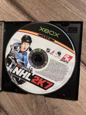 NHL 2K7 (Microsoft Xbox, 2006) DISC ONLY