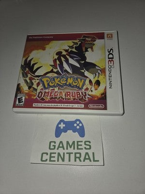 Pokemon Omega Ruby (Nintendo 3DS, 2014) CIB COMPLETE