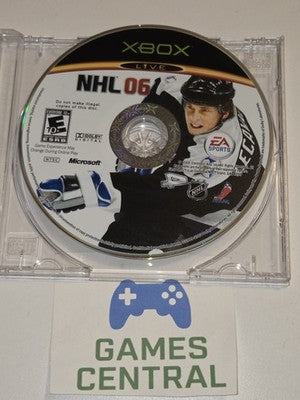 NHL 06 (Microsoft Xbox, 2005) DISC ONLY