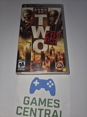 Army of Two: The 40th Day (Sony PSP, 2010) CIB COMPLETE