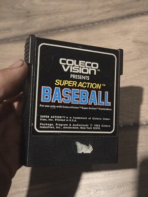 Super Action Baseball (ColecoVision Coleco Vision, 1983) CART ONLY