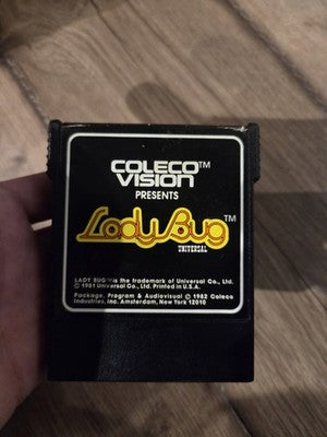 Lady Bug (Coleco Vision Colecovision, 1981) CART ONLY