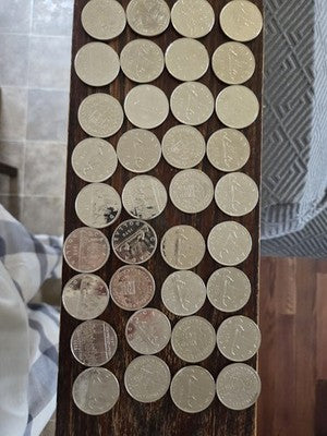 Canadian Dollar Proof-Like Coin Lot of 36