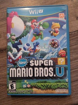 New Super Mario Bros. U (Nintendo Wii U, 2012) CIB COMPLETE