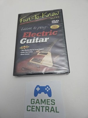 Learn To Play Electric Guitar [DVD] - DVD  5YVG The Cheap Fast Free Post