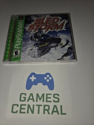 Sled Storm: Greatest Hits (Sony Playstation 1 PS1, 1999) CIB COMPLETE