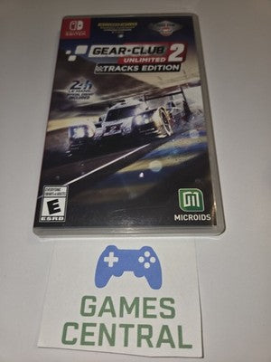 Gear Club Unlimited 2 Tracks Edition (Nintendo Switch, 2020) CIB COMPLETE