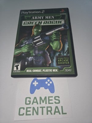 Army Men Green Rogue (Sony Playstation 2, 2001) CIB COMPLETE