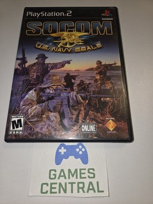SOCOM US Navy Seals (Sony Playstation 2, 2003) CIB COMPLETE