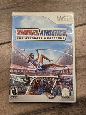 Summer Athletics: The Ultimate Challenge (Nintendo Wii, 2008) CIB