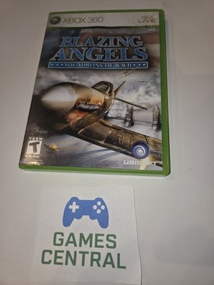 Blazing Angels Squadrons of WWII (Microsoft Xbox 360, 2006) CIB COMPLETE