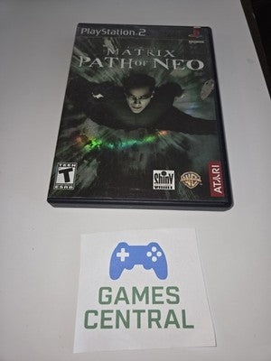 The Matrix Path of Neo (Sony Playstation 2 PS2, 2005) NO MANUAL