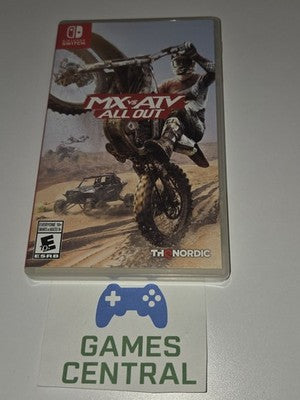 MX vs ATV All Out (Nintendo Switch, 2020) CIB COMPLETE