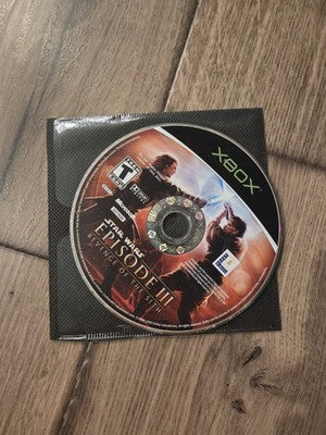 Star Wars Episode III Revenge of the Sith (Microsoft Xbox, 2005) DISC ONLY