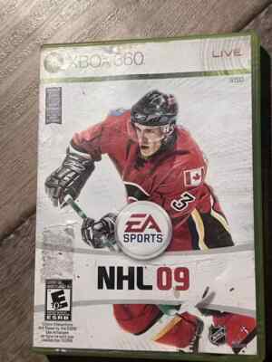 NHL 09 (Microsoft Xbox 360, 2008) NO MANUAL