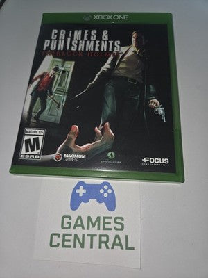 Sherlock Holmes: Crimes & Punishments (Microsoft Xbox 360, 2014) CIB COMPLETE