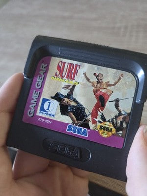Surf Ninjas (Sega Game Gear, 1993) CART ONLY