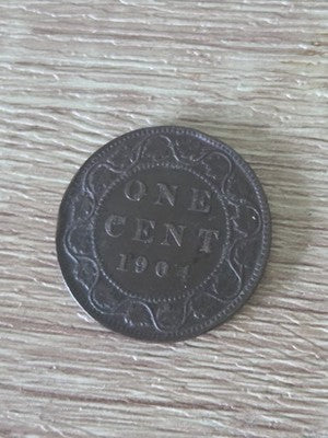 1904 Canada Large Cent King Edward VII Large Penny