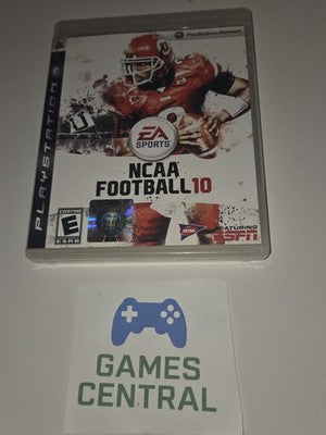 NCAA Football 10 (Sony Playstation 3, 2009) NO MANUAL