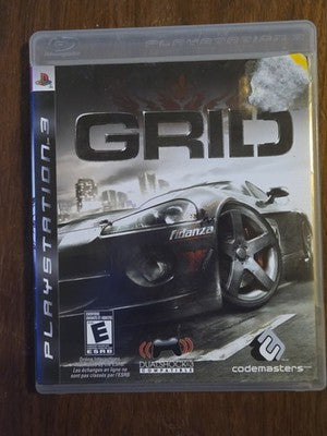 Grid (Sony Playstation 3 PS3, 2007) CIB COMPLETE