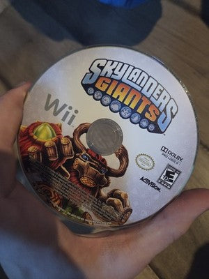 Skylanders: Giants (Nintendo Wii, 2012) DISC ONLY