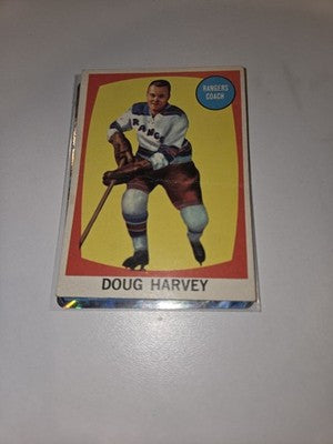 1961-62 Topps Doug Harvey New York Rangers #45