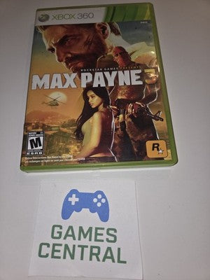 Max Payne 3 (Microsoft Xbox 360, 2012) CIB COMPLETE