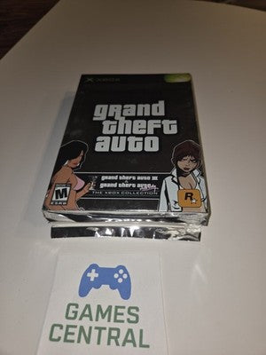 Grand Theft Auto Double Pack (Microsoft Xbox, 2003) CIB COMPLETE